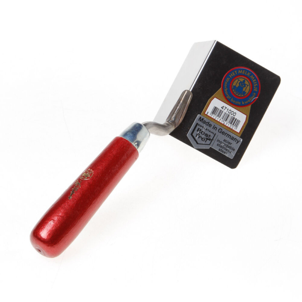 Hoektroffel uitw.rvs 80mm