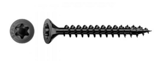 Spax T-star spaanplaatschroef 4.0x60mm vk Torx T20 zwart