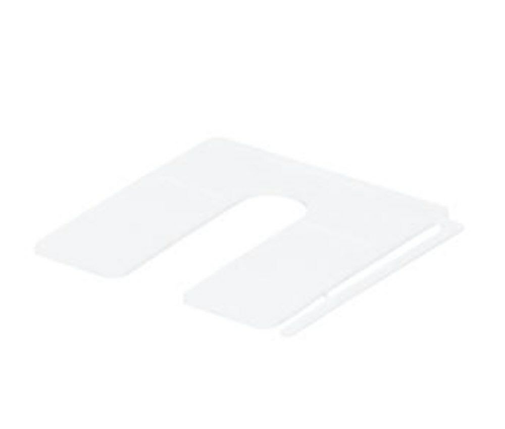 Milli-Max vulplaat 50x50x1mm wit (360st)