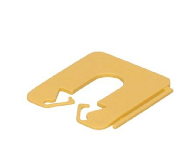 Milli-Max vulplaat 50x50x2mm geel (200st)