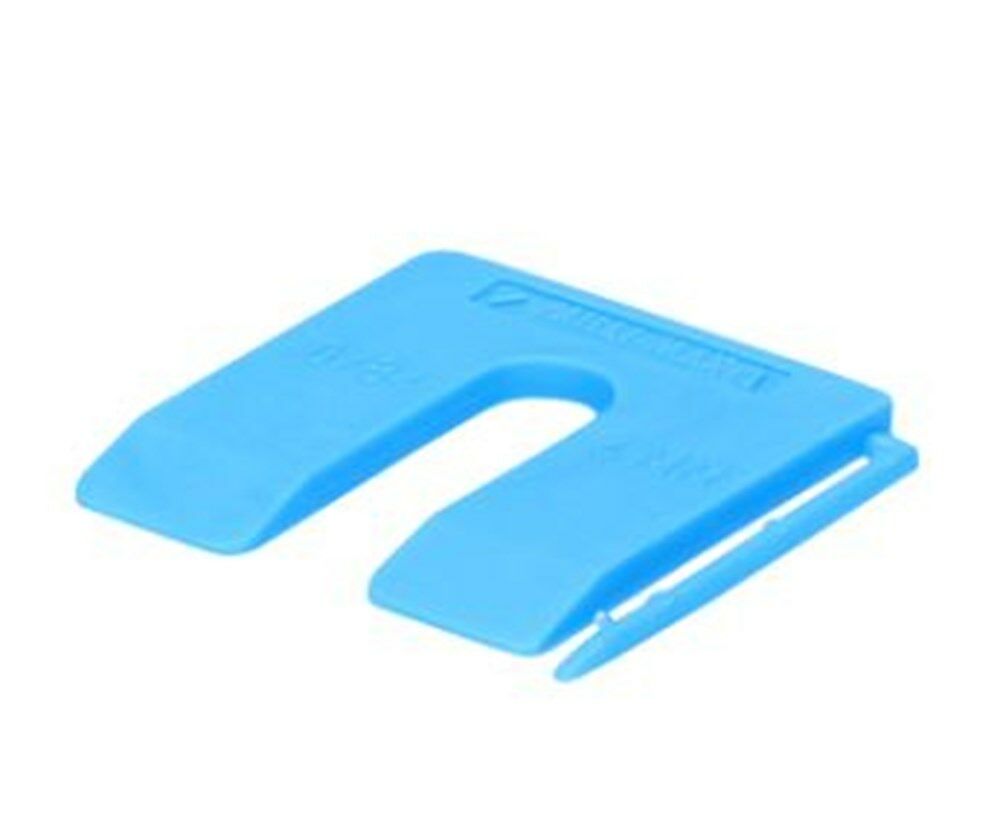 Milli-Max vulplaat 50x50x4mm blauw (100st)