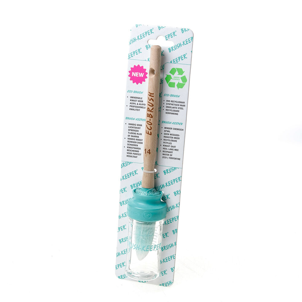 Patentkwast en houder Brush-keeper maat 12