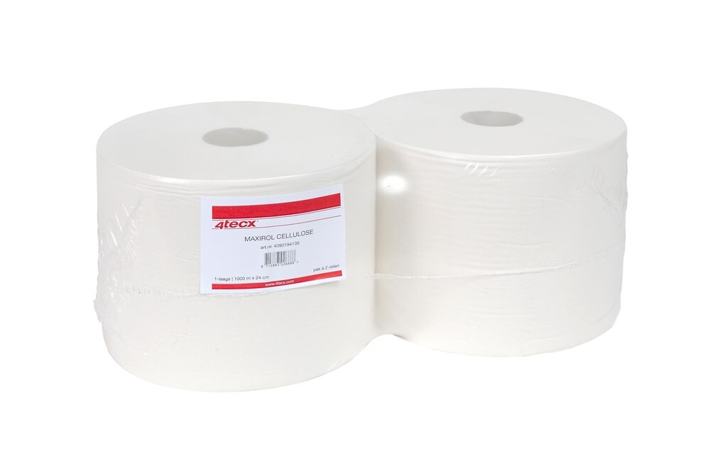 4tecx Maxirol cel 1-laags 24cm x 1000m 2 rollen
