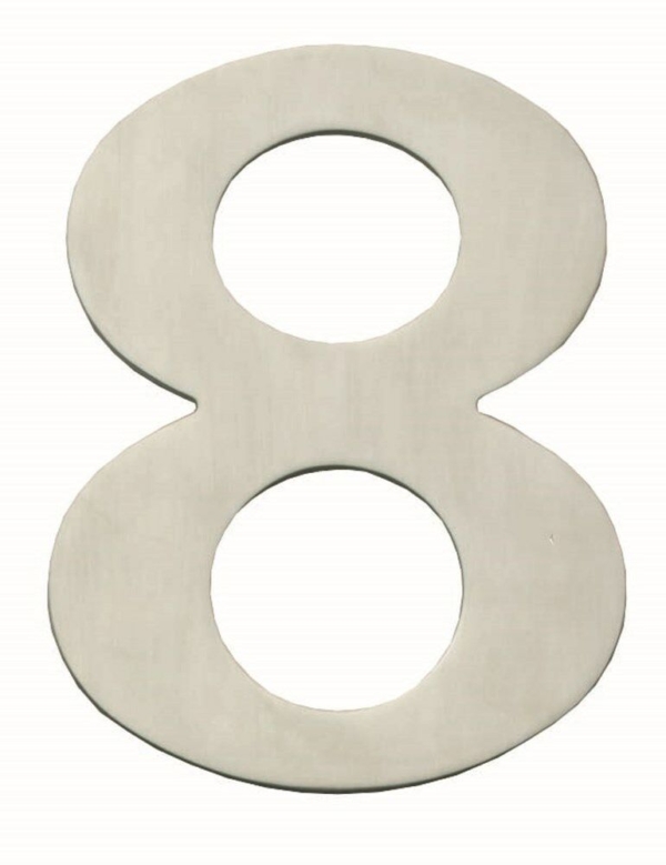 HUISNR. 8 150X2 RVS 1235402078