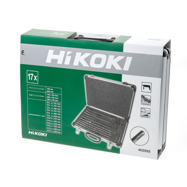 Boren- en beitelset sds-plus 17-delig