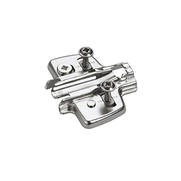 Montageplaat met gemont. spaanplaatschroeven, D = 0,0mm