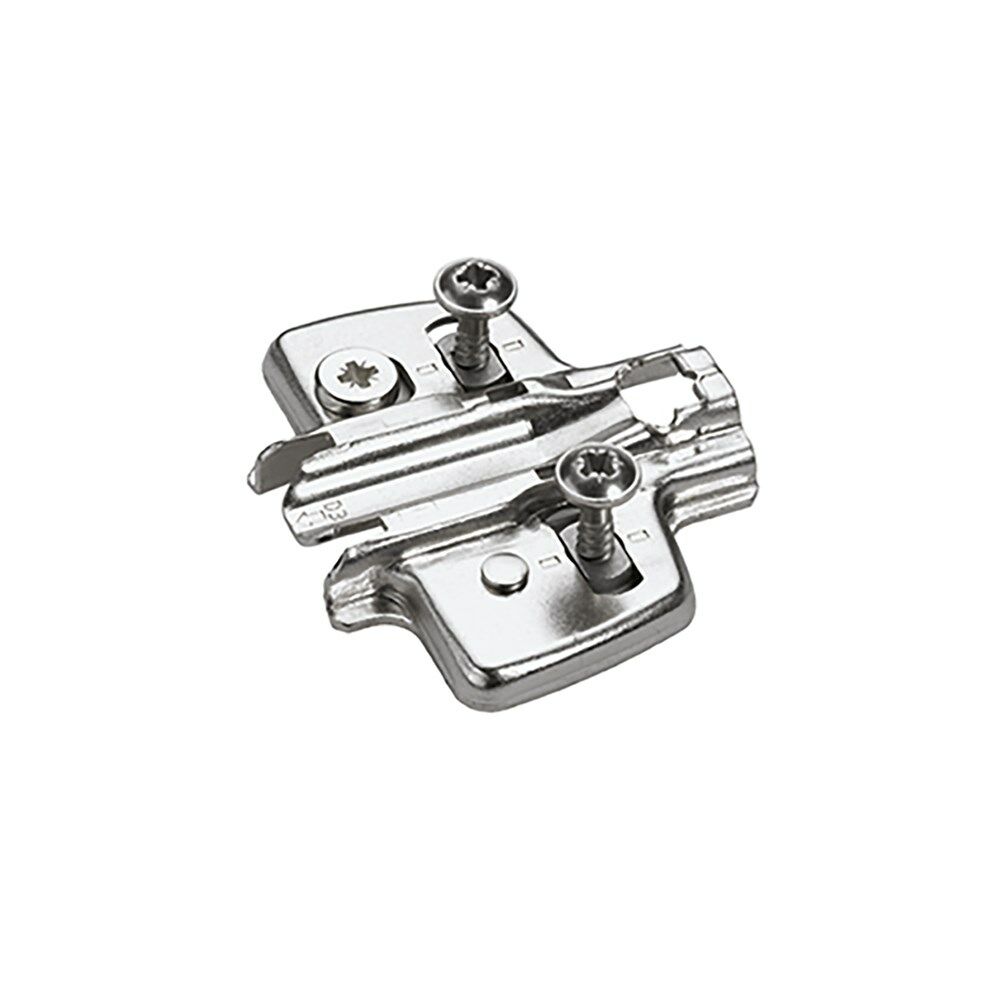 Montageplaat met gemont. spaanplaatschroeven, D = 0,0mm