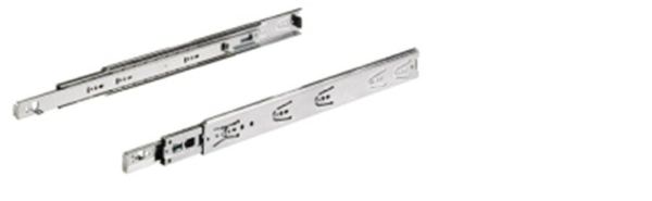 Ladegeleider volledig uitrekbaar opliggend 550x12.7mm 60kg