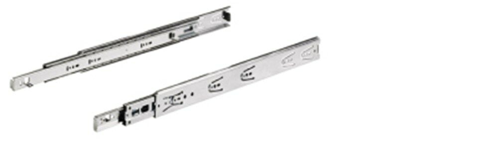 Ladegeleider volledig uitrekbaar opliggend 550x12.7mm 60kg