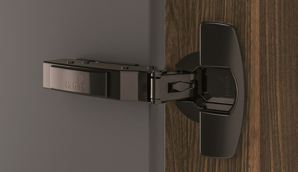 Potscharnier Sensys 8645i in obsidiaanzw, B 12.5mm, TH 52