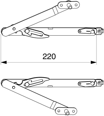 Vang- en poetsschaar 80kg gr.1 300- 500 zilve