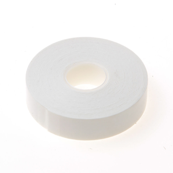 Foam tape dubb.z.wit 0.8mm 19mmx5m