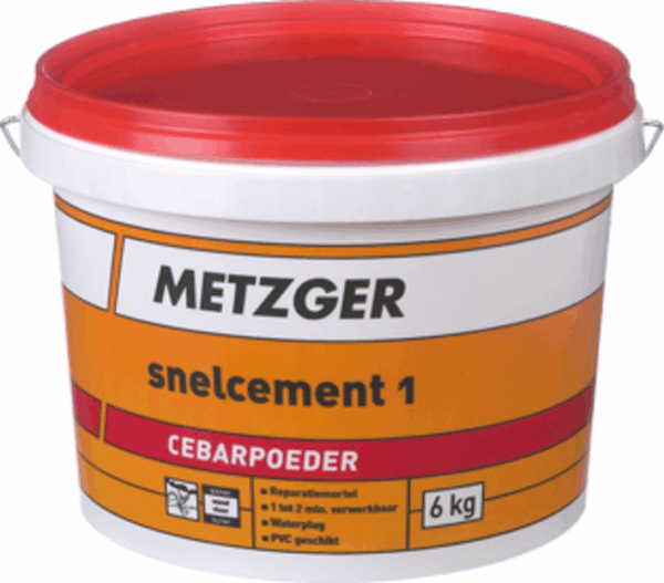 Cebarpoeder snelcement grijs 6kg