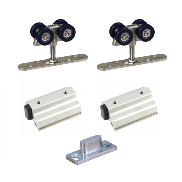 S180-Soltaire 180 deurpakket, 180kg. RVS met nylon wielen