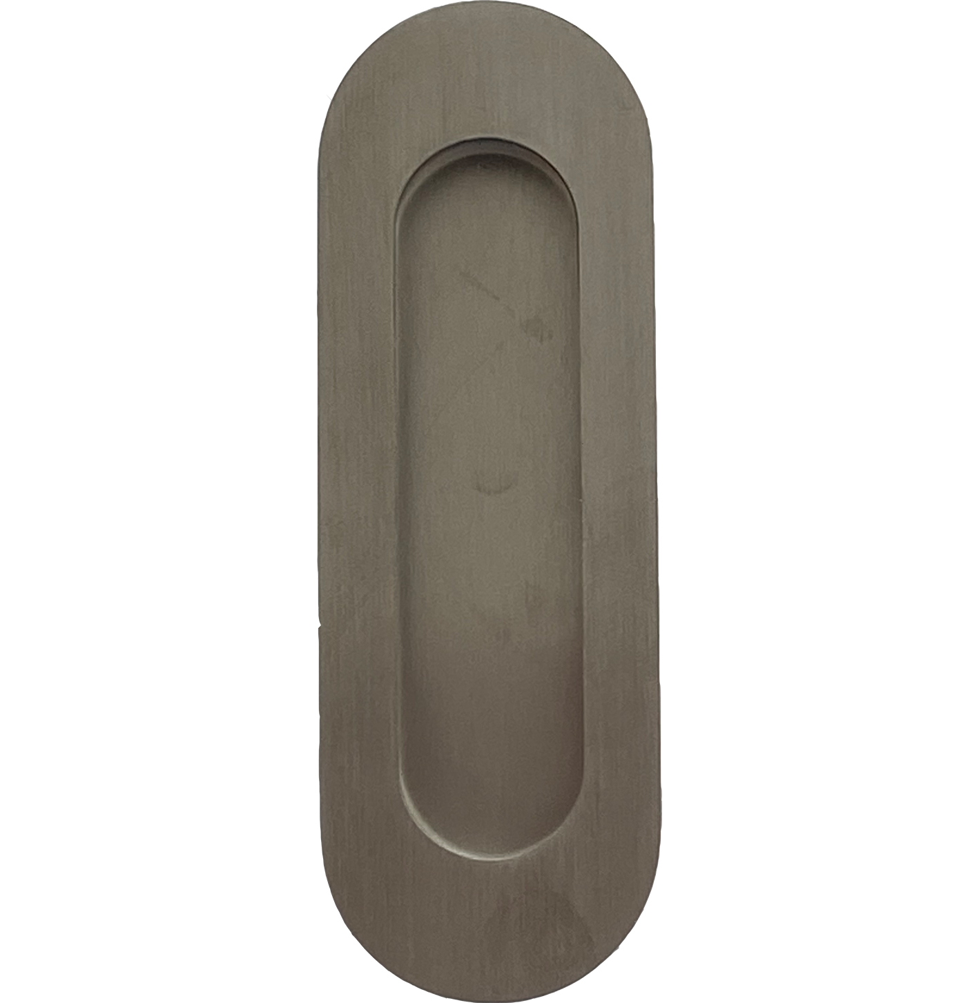 Schuifdeurkom ovaal 120x40 rvs 500/SS