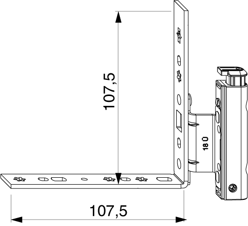 Hoeklagerband as ls zilv.54699