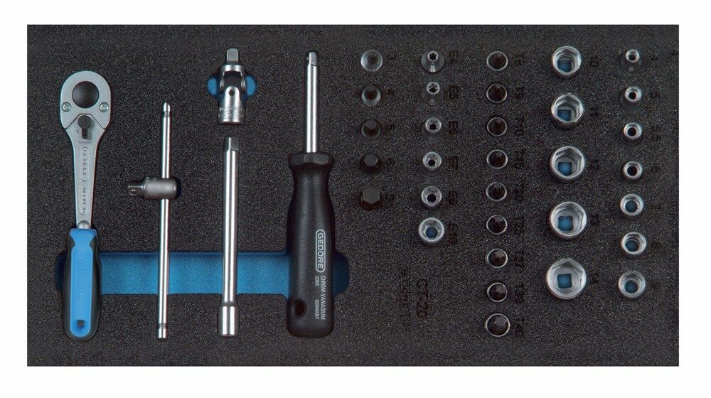 DOPSLEUTELSET 1/4 / 1/3 CT MOD