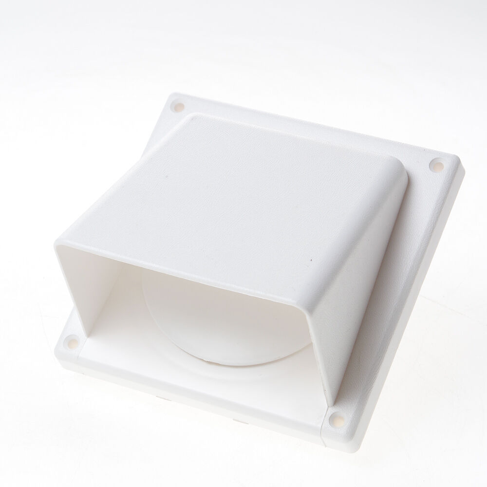 Kleprooster m.kap wit 100/125mm