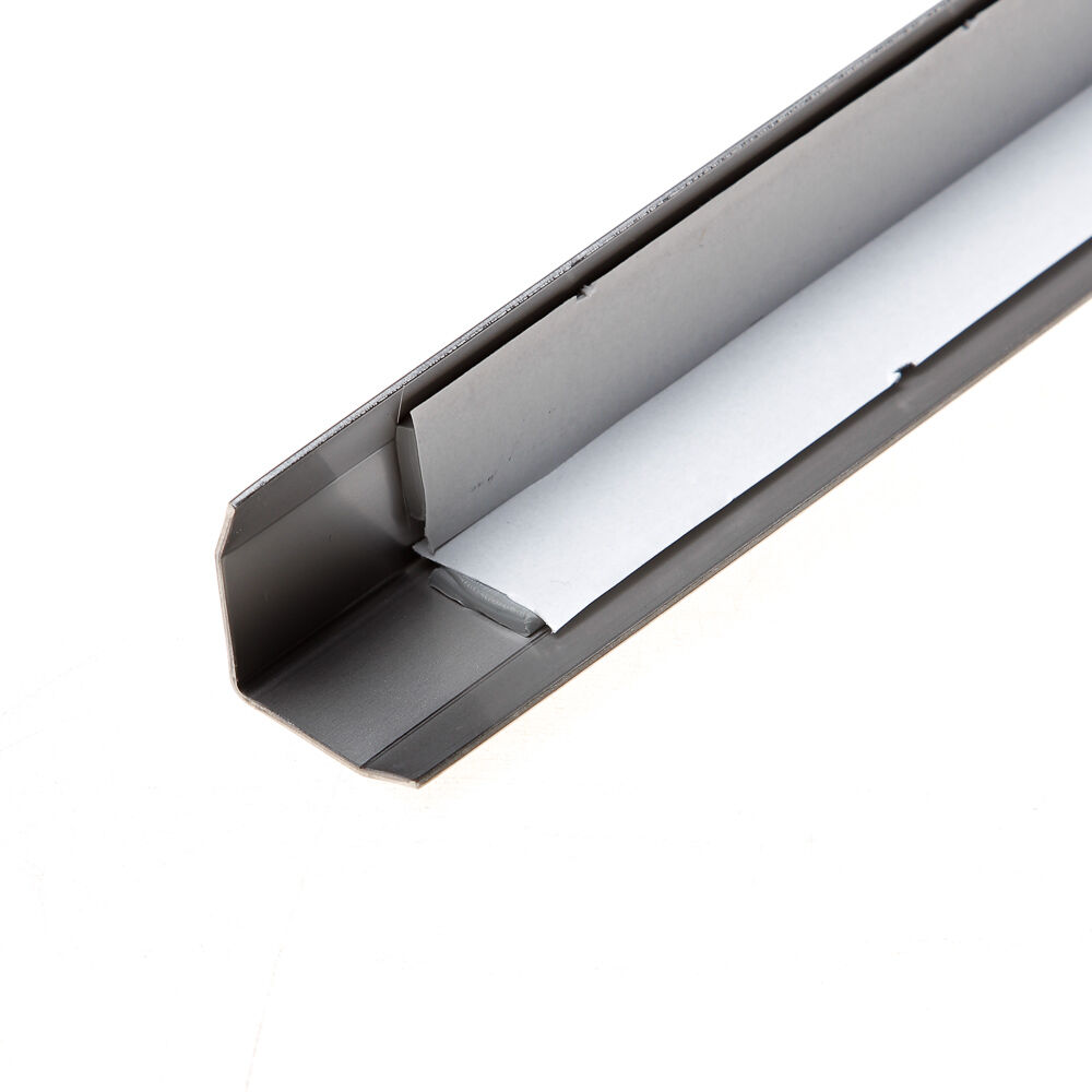 Hoekbesch.rvs zelfkl.25x25x1 1500mm.