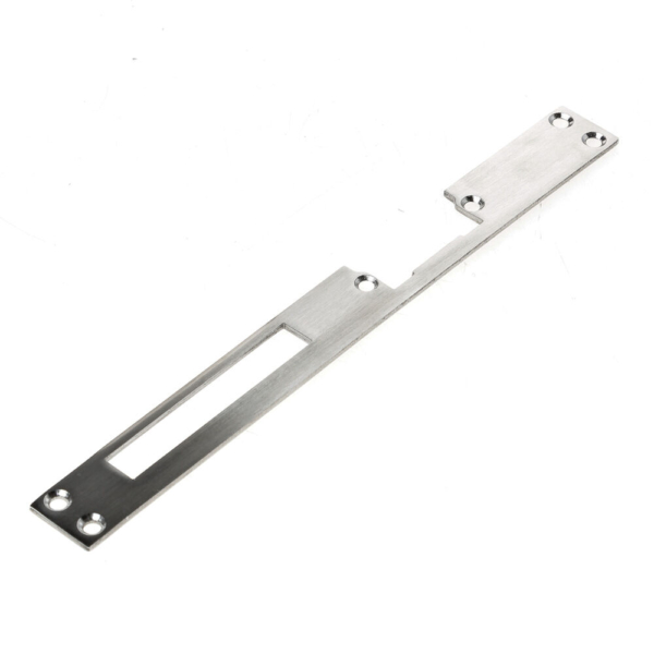 Voorplaat lang (d/n) rvs tbv elek.sl.pl.