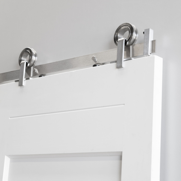 Schuifdeurset 'Isa' rvs 2x1mtr.