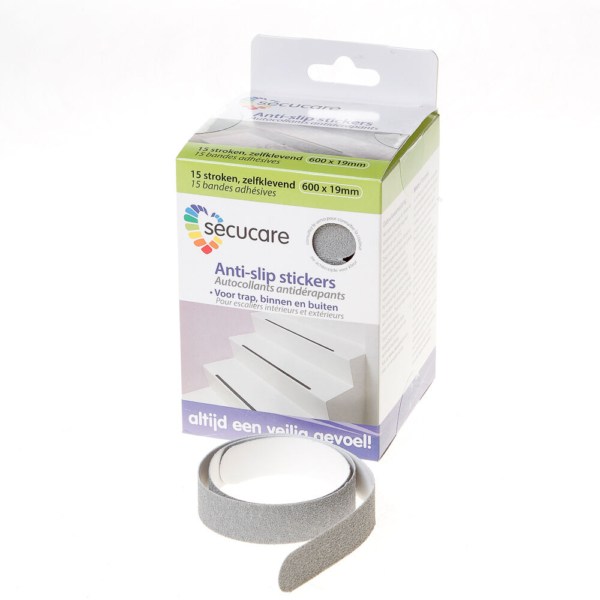 Anti-slip sticker 19x600mm grijs(15)