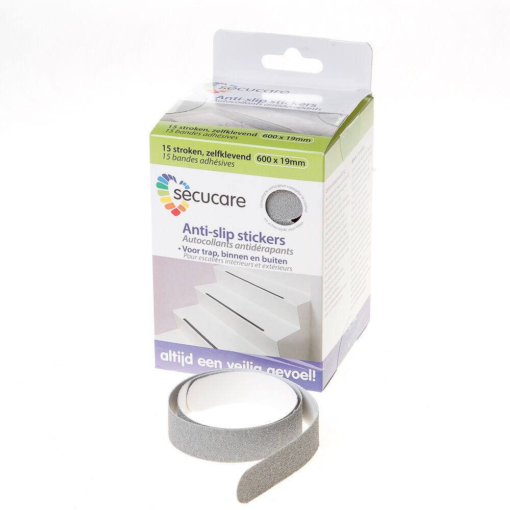 Anti-slip sticker 19x600mm grijs(15)