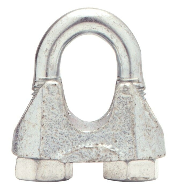 Staaldraadklem geg 3/4"19 mm