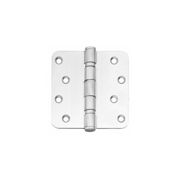 Kogellagerscharnier recht tot 100 kilo rvs ge