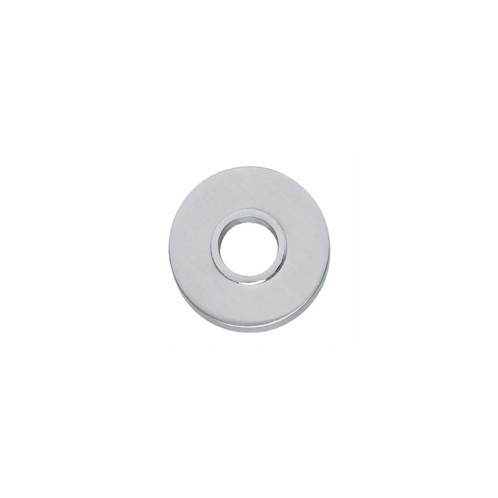 Rozetten messing verdekt ø50x8mm messing chroom mat