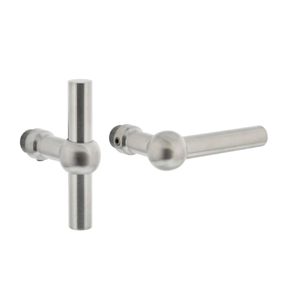 Deurkruk L/T-model RVS