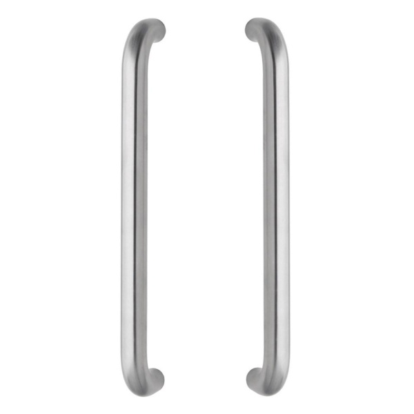 Deurgreep U 830x80x30 hart op hart 800 RVS