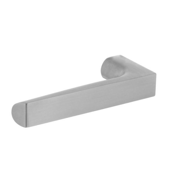 Gatdeel links Moors No.1 met rozet vierkant plat verdekt RVS