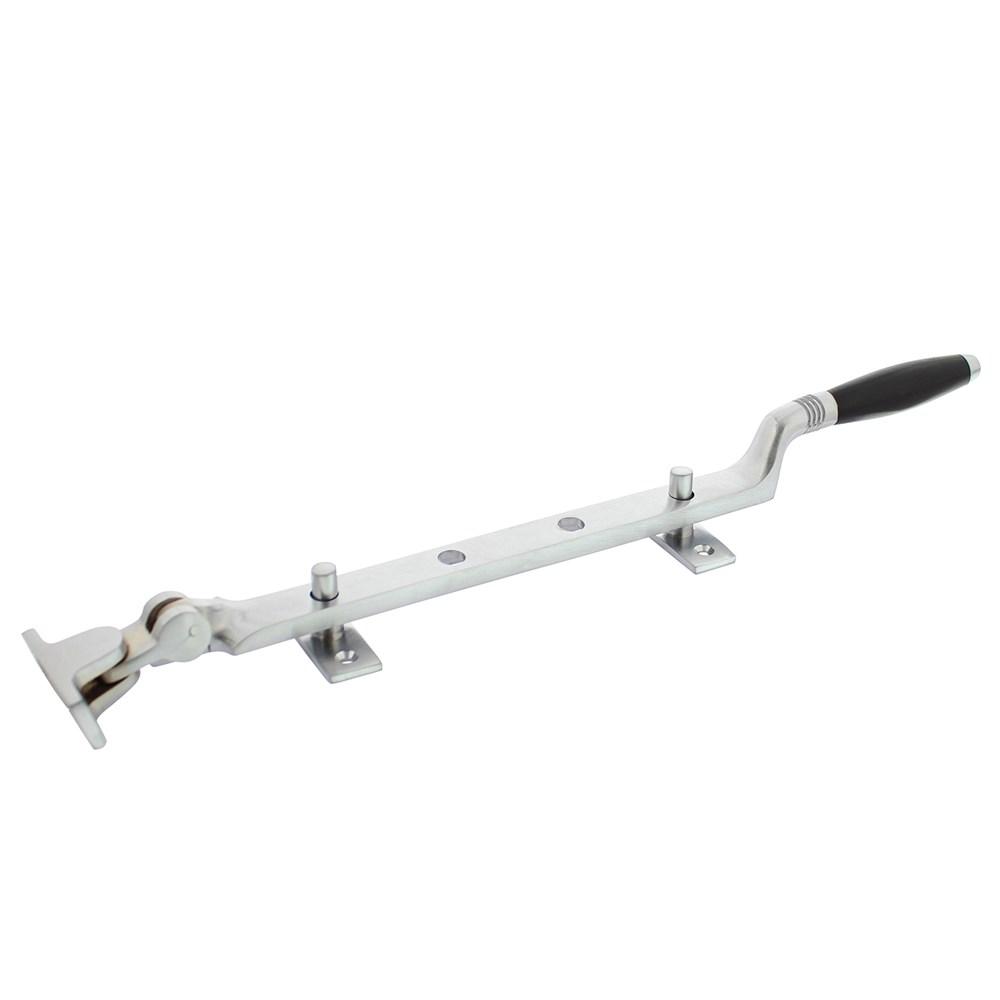 Raamuitzetter Ton met stelpennen, chroom mat / ebbenhout