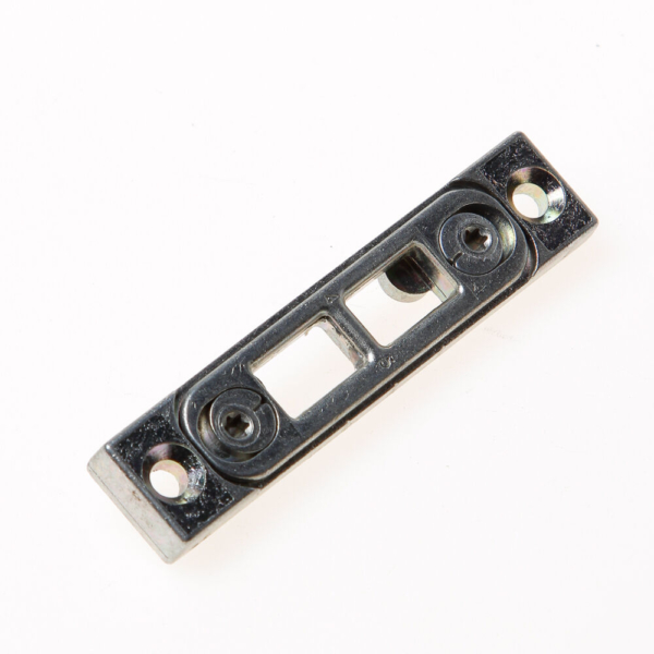 Schootsluitplaat Hout vlak 20mm + pos.nok 8x5