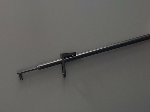 Bedieningstang Dagplaats. 750mm Ral9005