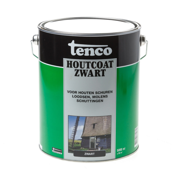 Tenco houtcoat zwart5l