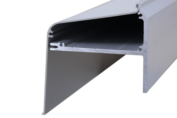 WP100/T-Wandprofiel 2-sporig rail geanodiseerd, p/meter