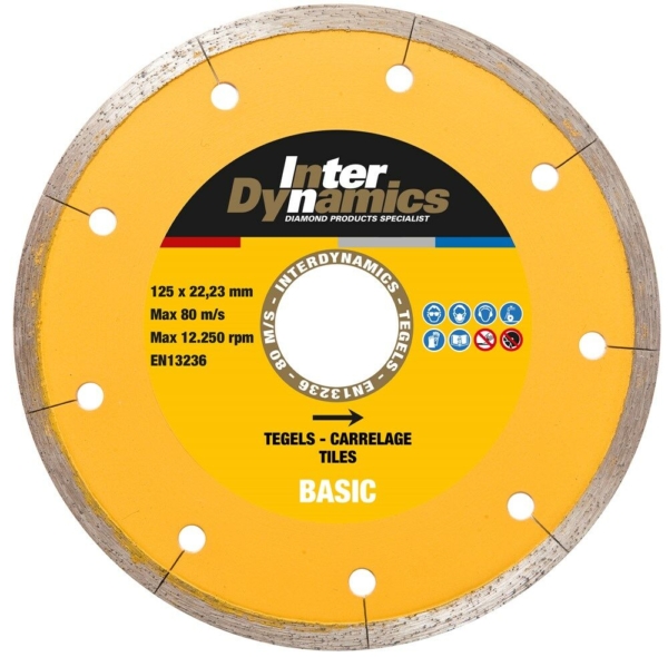 DIAMANDZ TEGEL BASIC 115X22.2