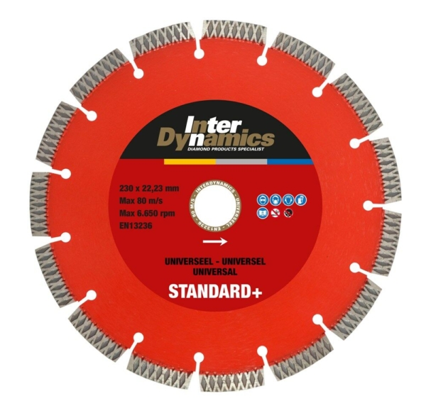UNIV.STAND. DIAMZAAGBL.230MM