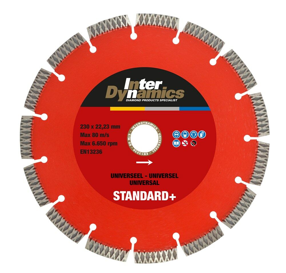 UNIV.STAND. DIAMZAAGBL.230MM