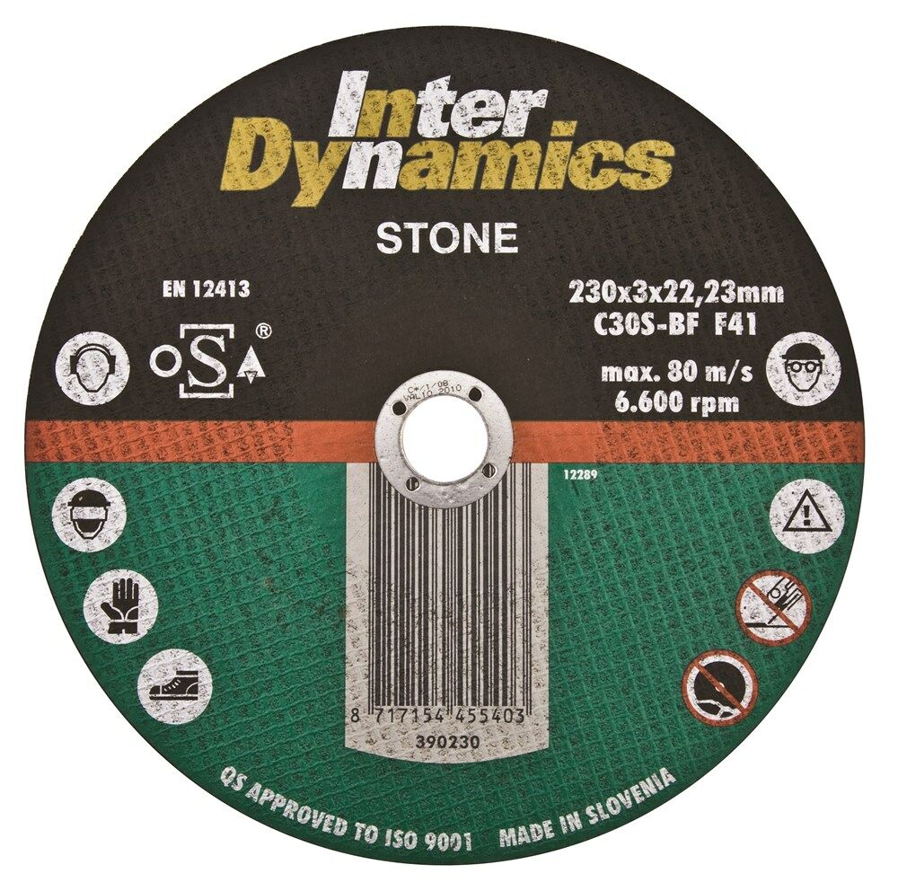 DOORSLIJPSCHIJF STEEN 125MM