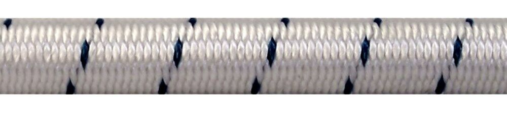 ELASTIEK 12MM WIT/ZWART/100