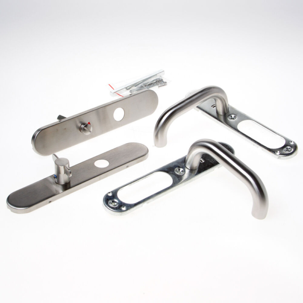 Deurkruk op schild wc63/8+nok.7mm ItalEN1906.