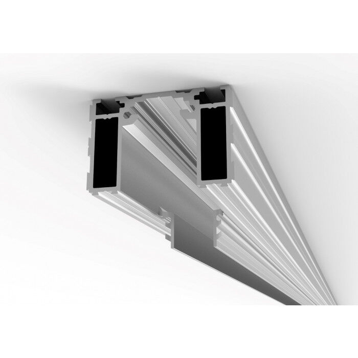 Proslide onzichtb.inbouwprof.6 mtr (2x essi)