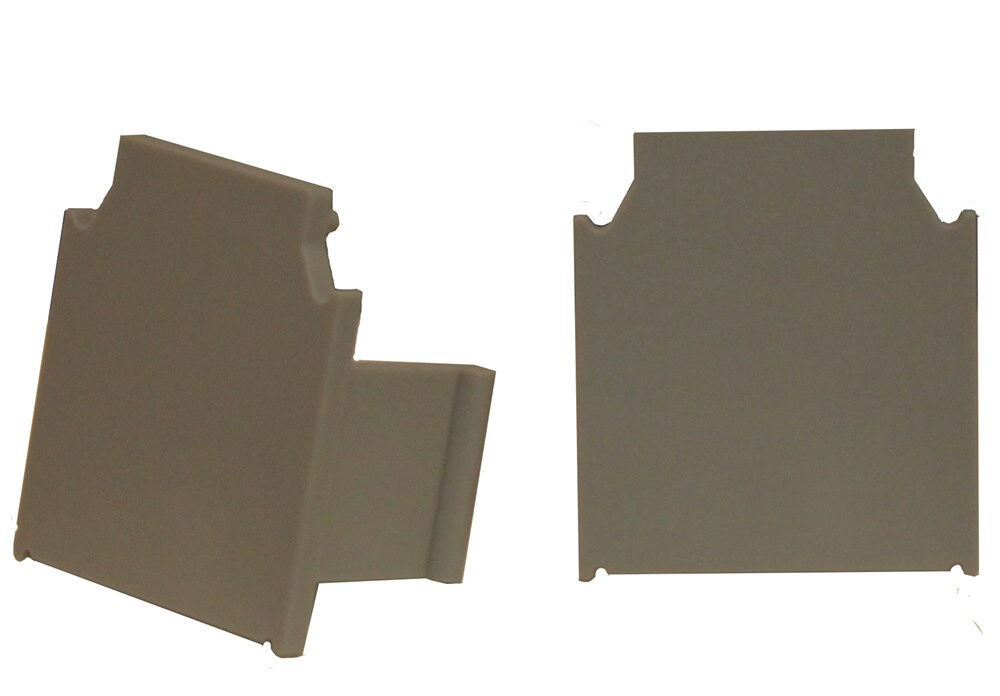 280HP/EC-Eindkapjes (set) grijs