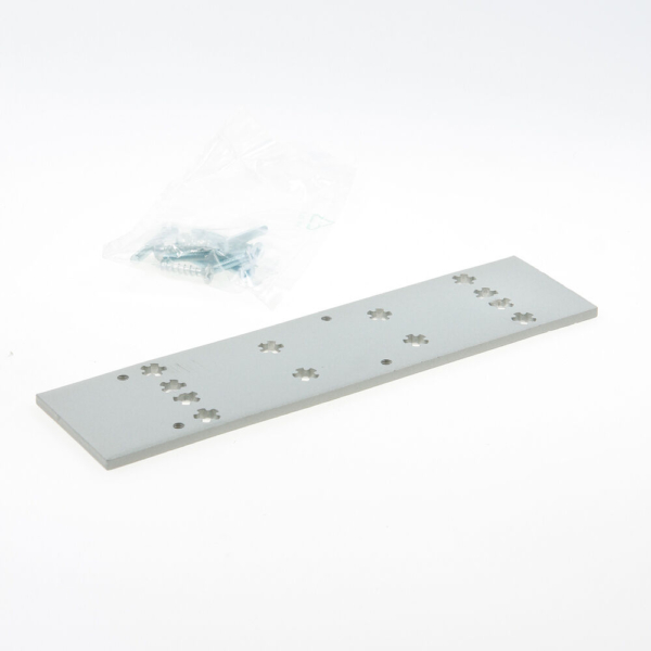 Montageplaat vlak zilver8380