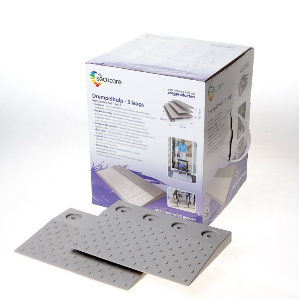 Secucare drempelhulp 3 lgs 84x6x45cm