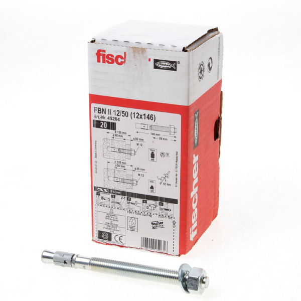 Snelbouwanker fbnII 12x146 12/50