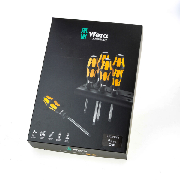 Schroevendraaierset Wera PZ/zaagsnede 932/918